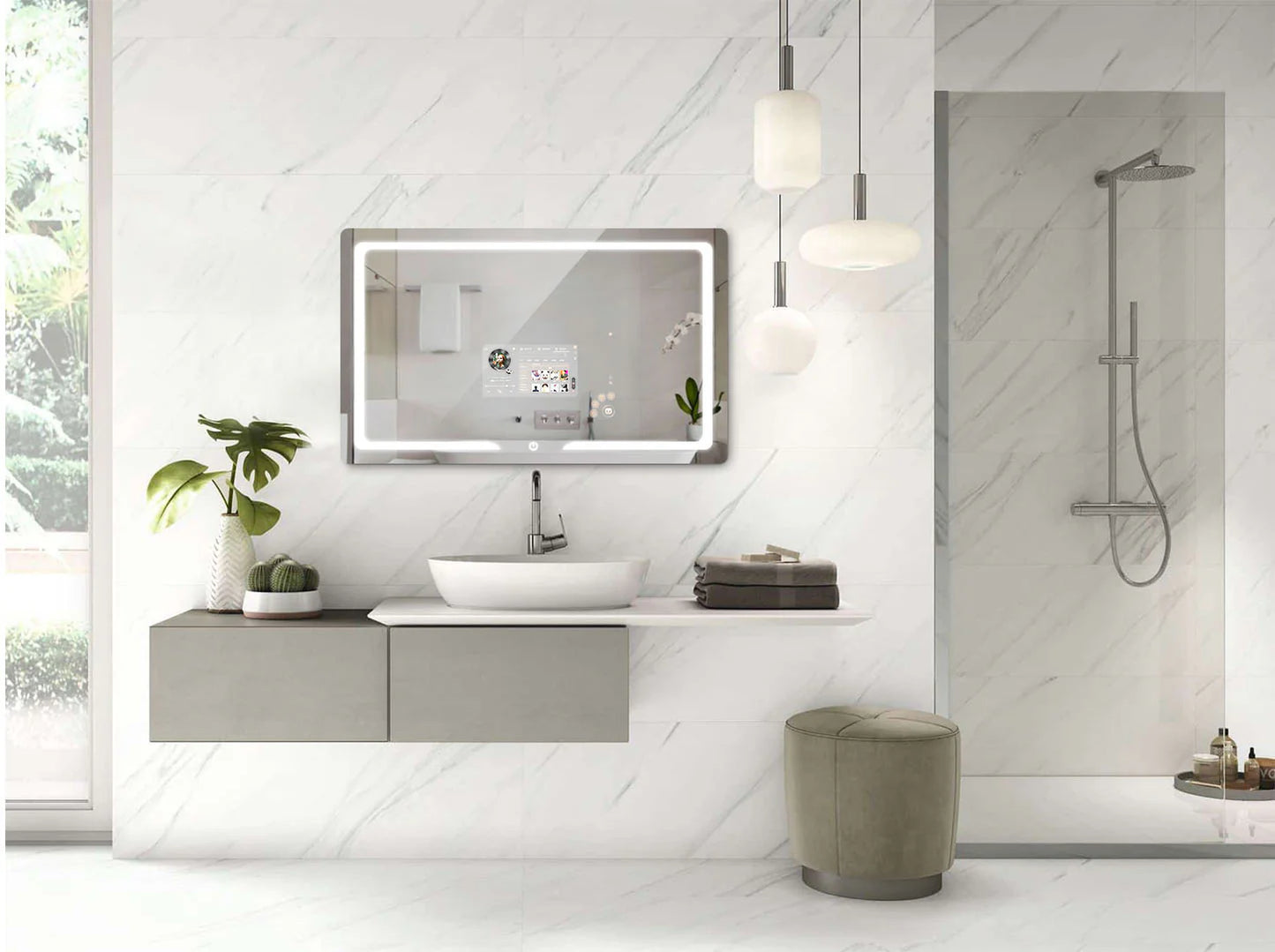 Grandeur Reflected – The Luxury Smart LED Bath Mirror